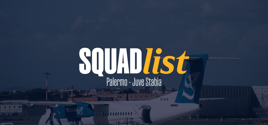 Serie BKT, Palermo-Juve Stabia: the players called up for the match