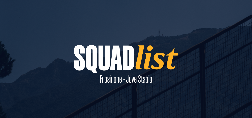 Coppa Italia Frecciarossa, Frosinone-Juve Stabia: the 25 players called up ...